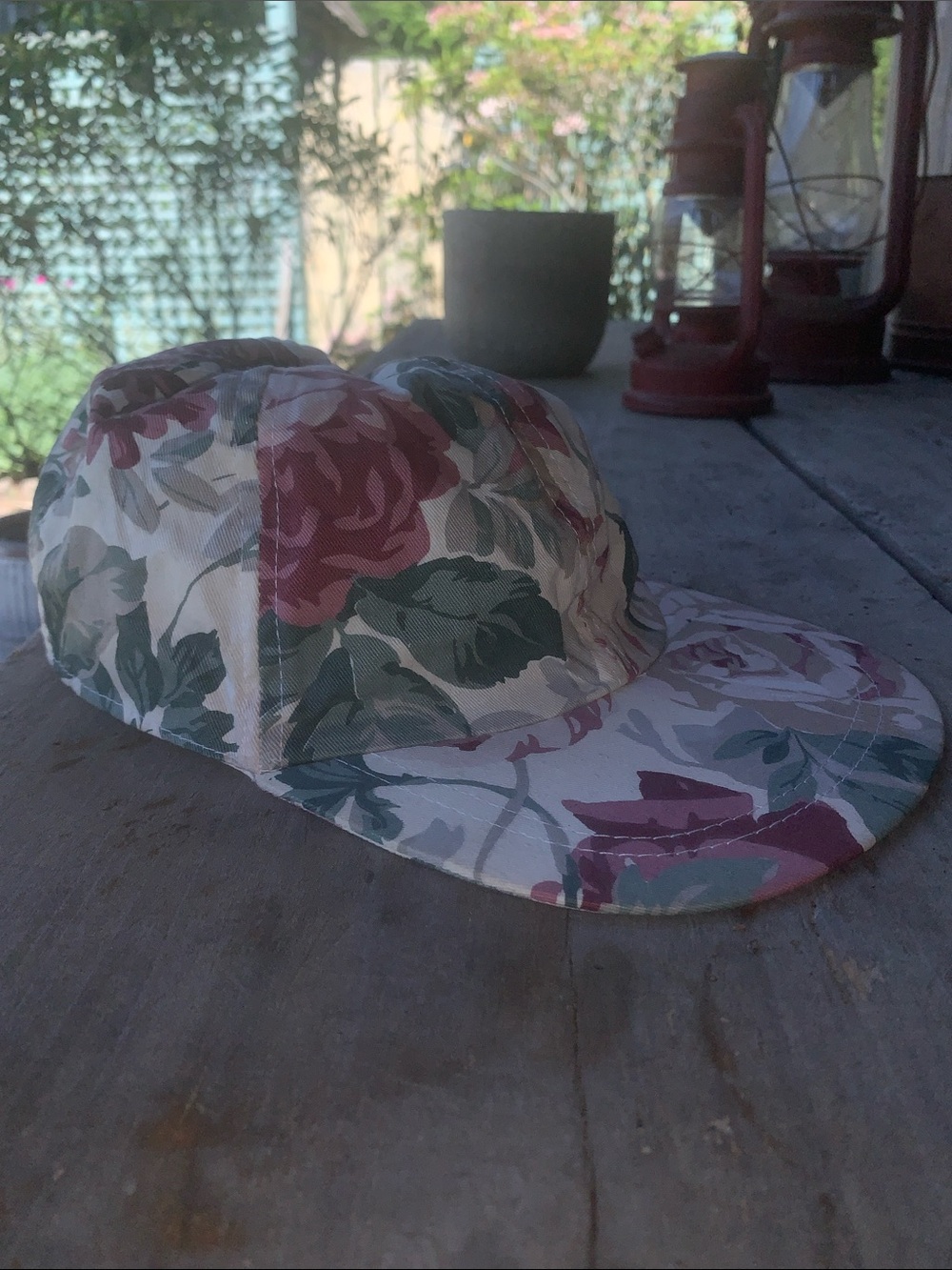 Outdoor all weather day trip cap five block panel